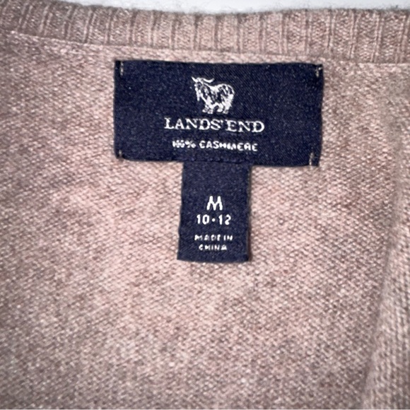 Lands' End Cashmere Sweater women’s size M - Picture 5 of 5